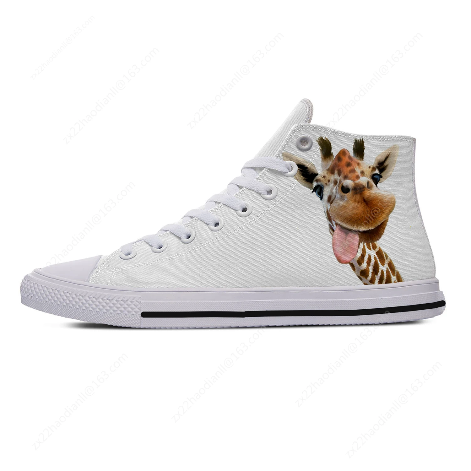 Giraffe Animal High Top Sneake - Men'S Fashion Running Shoes ulasan dan harga