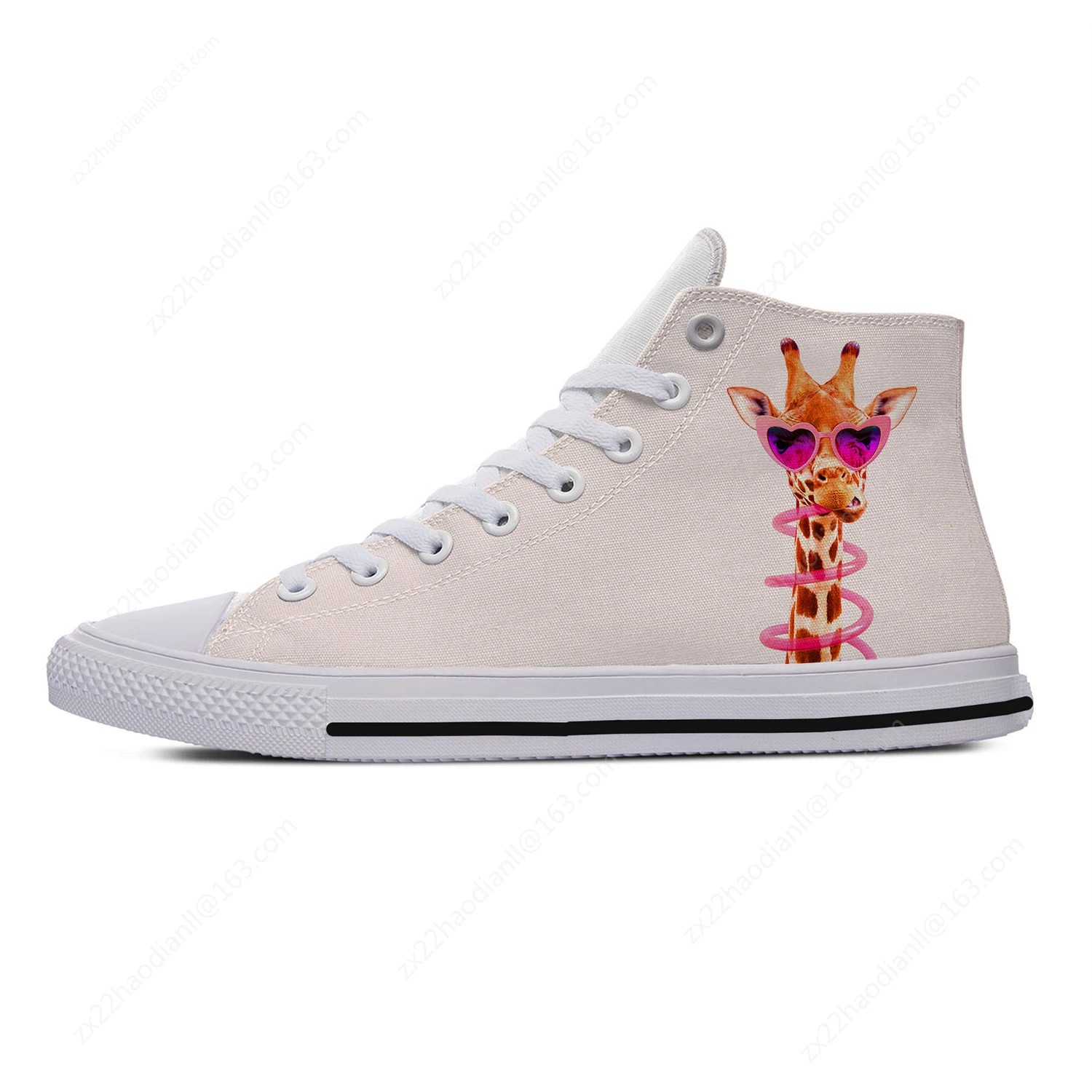 Giraffe Animal High Top Sneake - Men'S Fashion Running Shoes ulasan dan harga