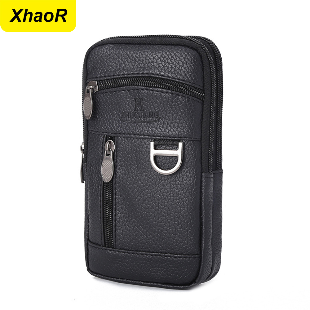 Men Waist Bag Mobile Phone Bag - Belt Mens Fashion ulasan dan harga
