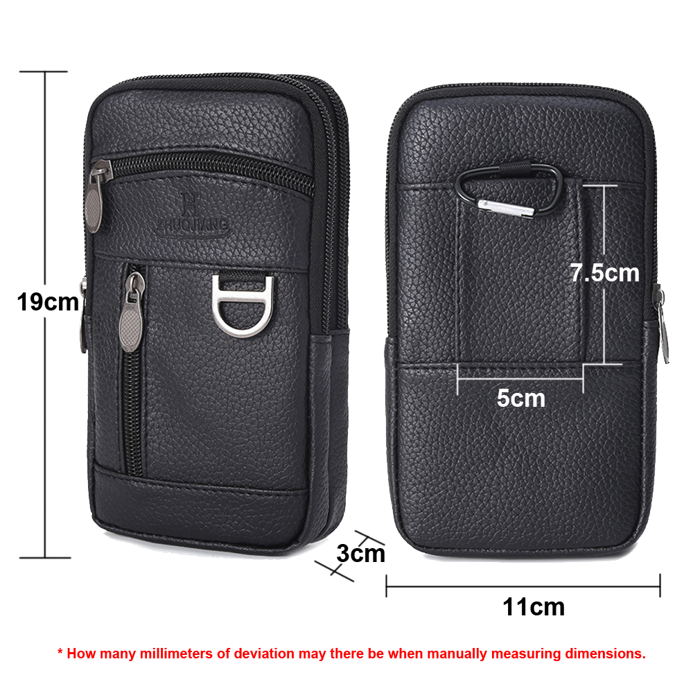 Men Waist Bag Mobile Phone Bag - Belt Mens Fashion ulasan dan harga
