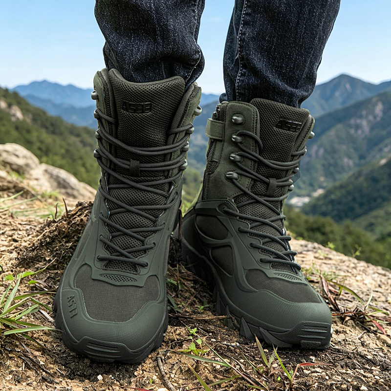 Men Tactical Boot Casual Ultra - Mens Fashion Zip Up ulasan dan harga