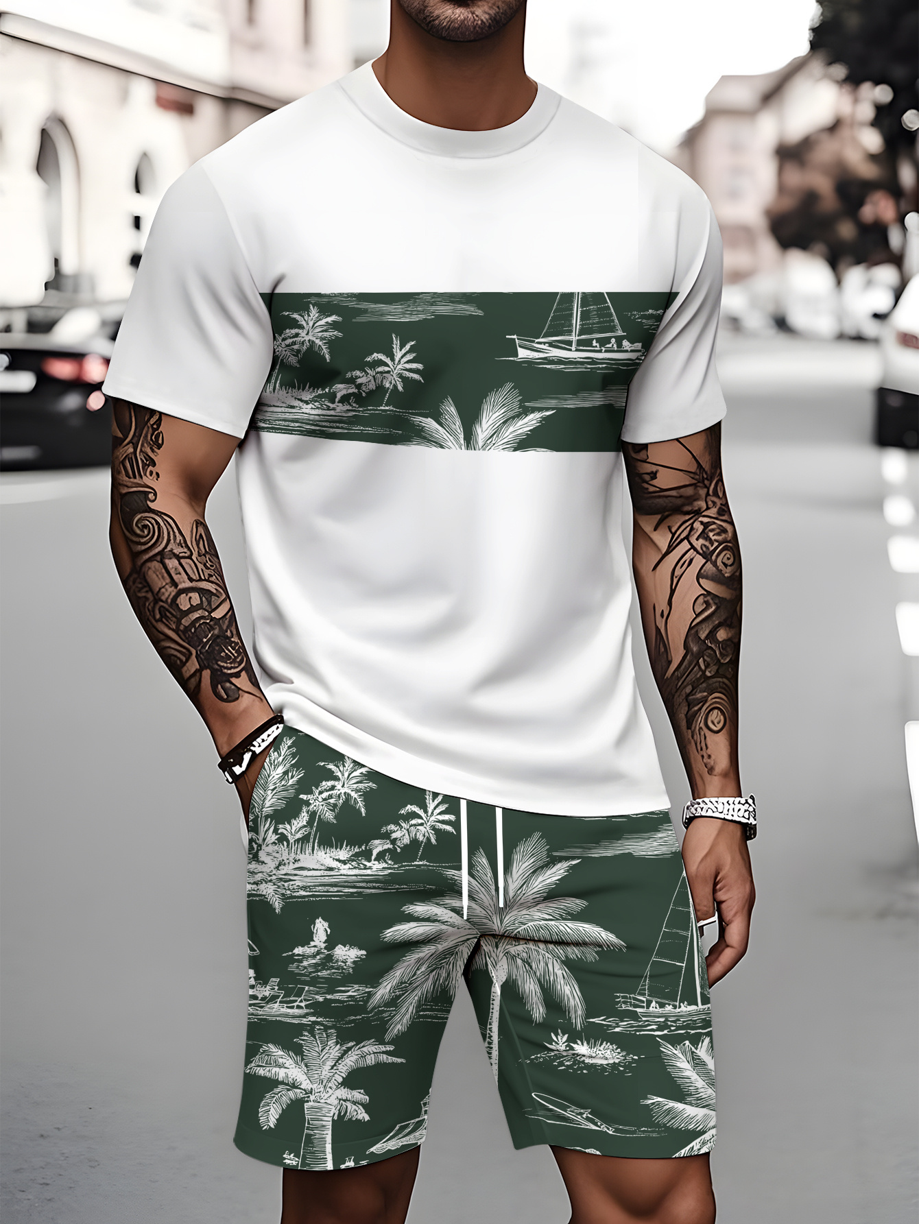 2026 Summer Fashion T-Shirt an - Mens Fashion Store ulasan dan harga