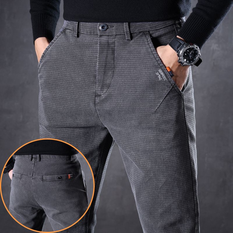 High Quality Harajuku Fashion  - Men'S Fashion Linen Pants ulasan dan harga