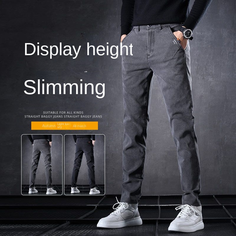 High Quality Harajuku Fashion  - Men'S Fashion Linen Pants ulasan dan harga