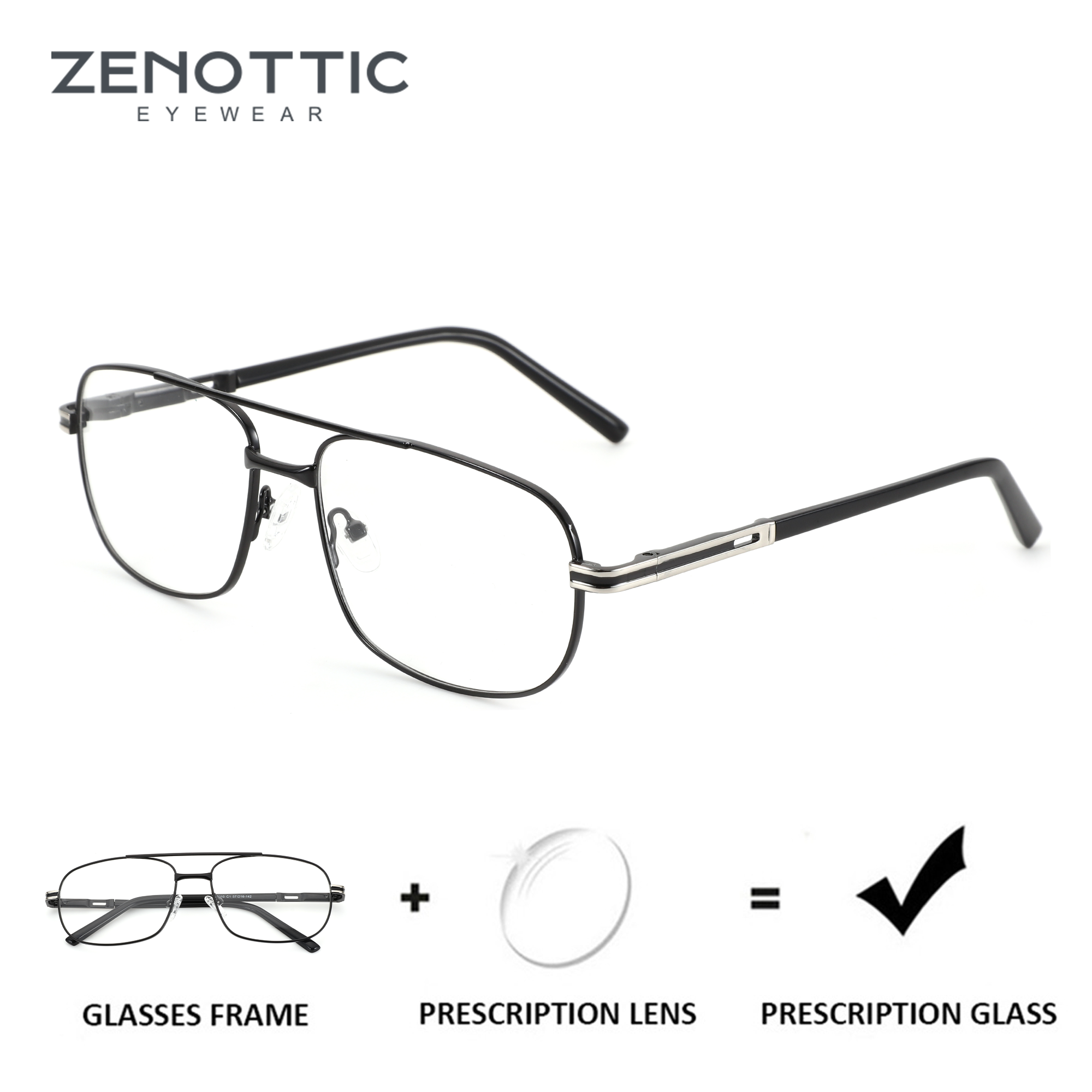 ZENOTTIC (XL Size) 2026 Fashio - Men'S Fashion Glasses 2026 ulasan dan harga