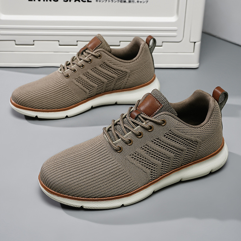 New Men's Sneakers Thick Sole  - Men'S Fashion Running Shoes ulasan dan harga