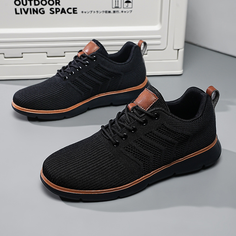 New Men's Sneakers Thick Sole  - Men'S Fashion Running Shoes ulasan dan harga