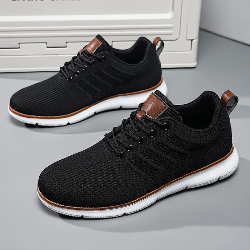 New Men's Sneakers Thick Sole  - Men'S Fashion Running Shoes ulasan dan harga