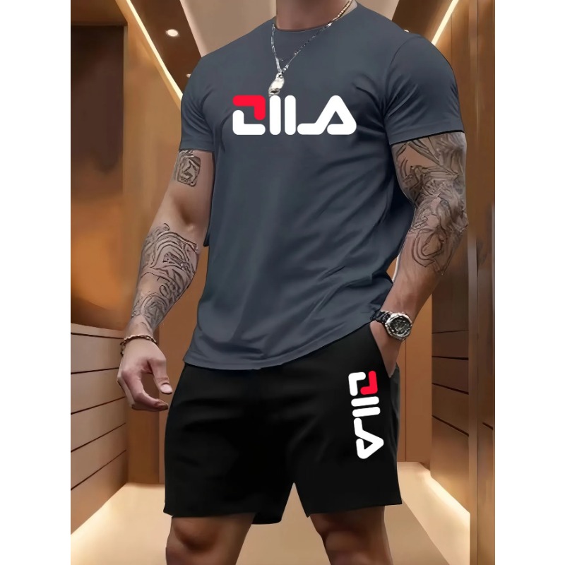 Men's Summer Beach Sports Suit - Mens Fashion Store ulasan dan harga
