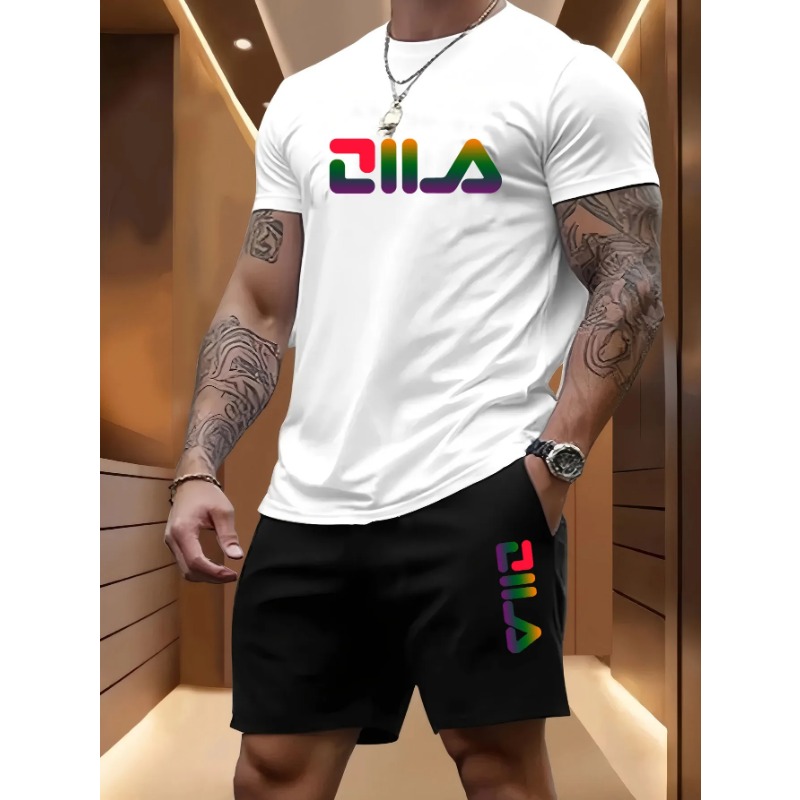 Men's Summer Beach Sports Suit - Mens Fashion Store ulasan dan harga