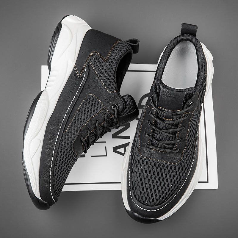 Men's Breathable Sneakers Elev - Men'S Fashion Running Shoes ulasan dan harga