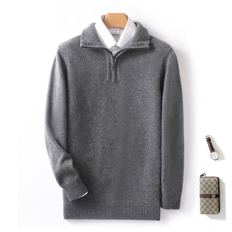 Autumn/Winter New Men's 100% P - Knitted Cardigan Men ulasan dan harga