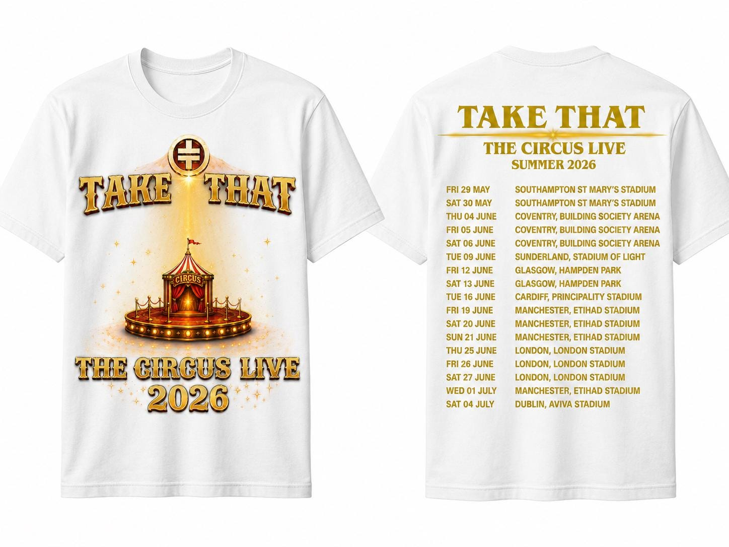 Take That The Circus Live Tour - Men'S Fashion Uk ulasan dan harga