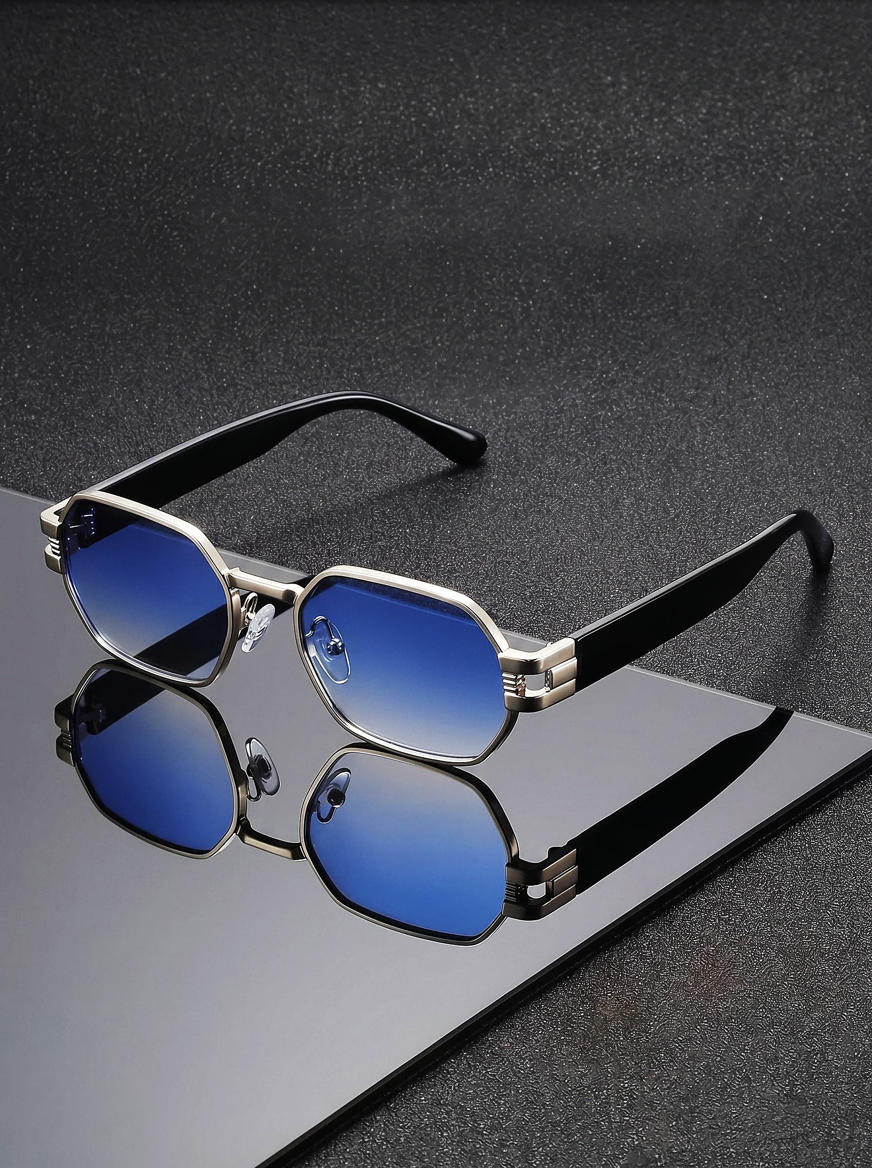 VIOLA MAG Retro Octagonal Pola - Men'S Fashion Mag ulasan dan harga