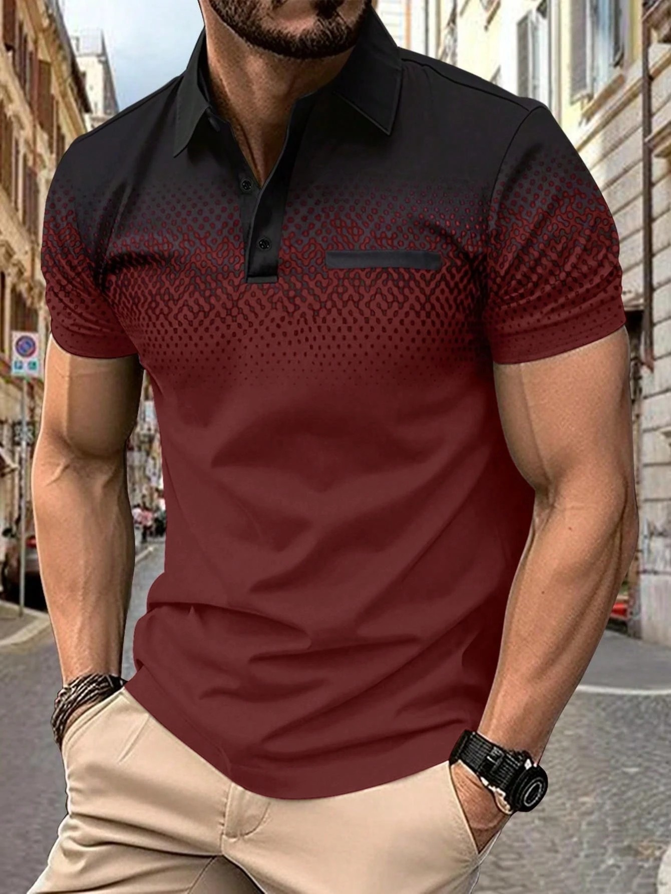 The new men's POLO shirt for s - Mens Fashion Summer 2025 ulasan dan harga
