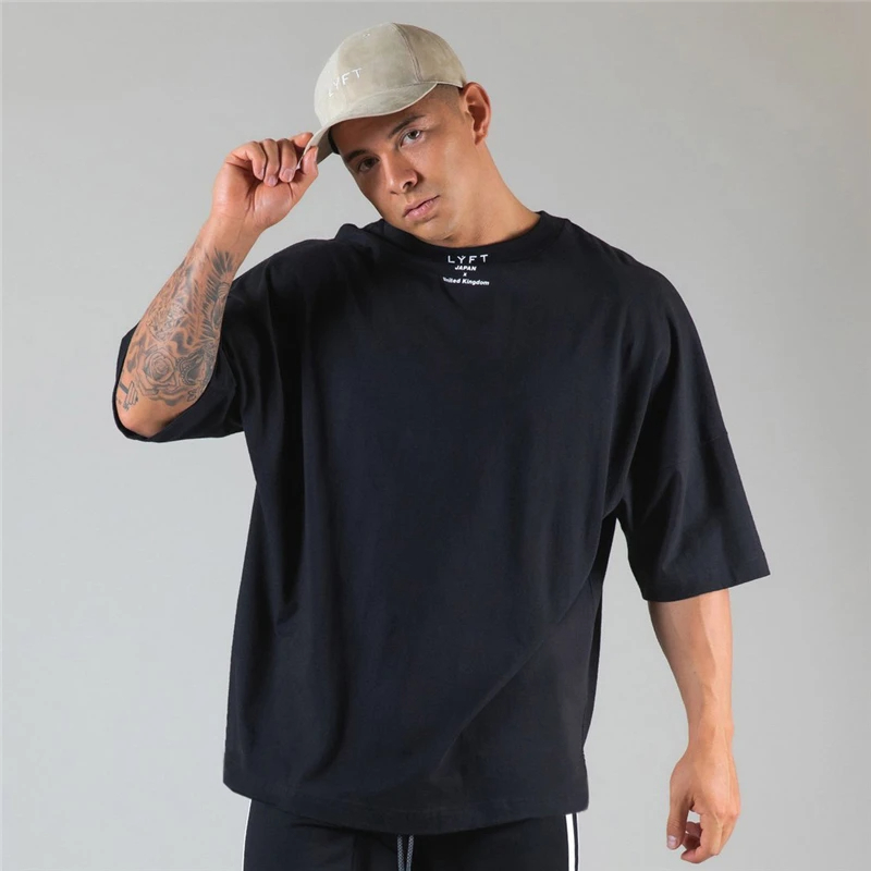 JAPAN&UK Cotton Gym Shirt Spor - Men'S Fashion Uk ulasan dan harga