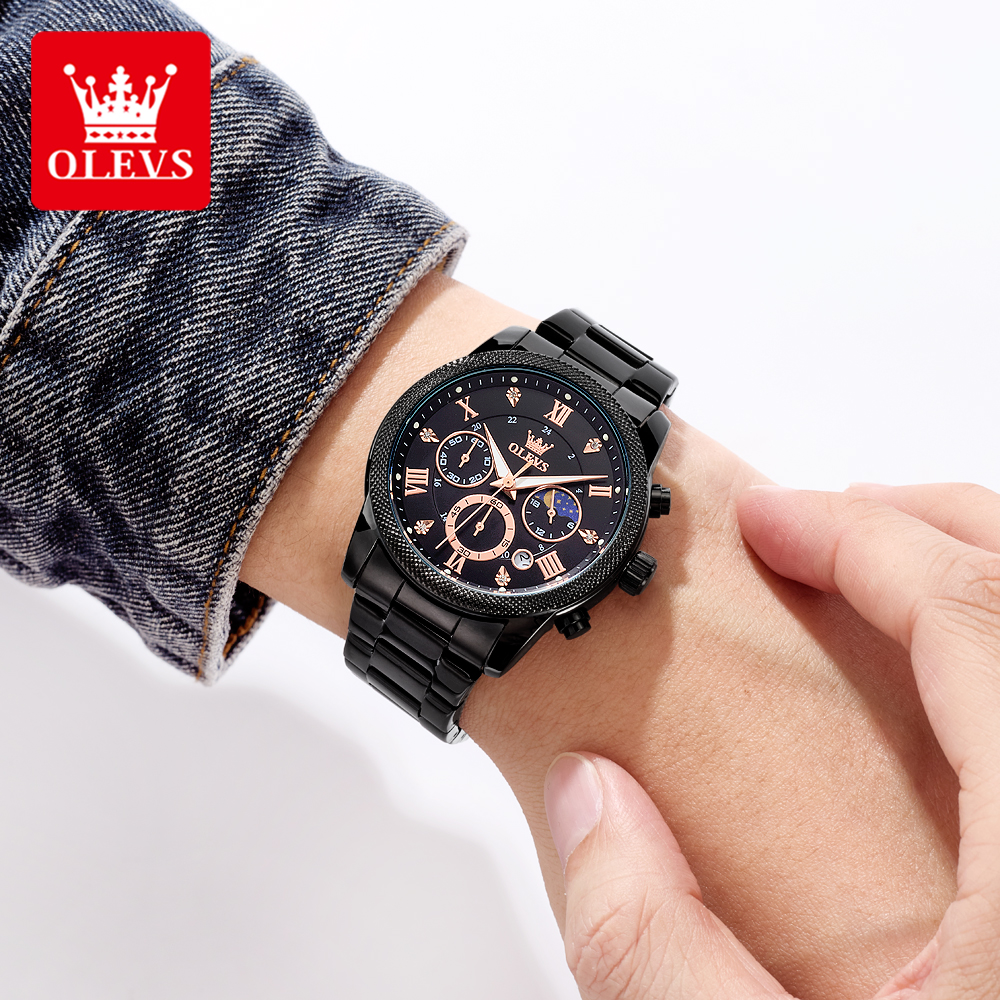 OLEVS Original Fashion Men's W - Men'S Fashion Box ulasan dan harga