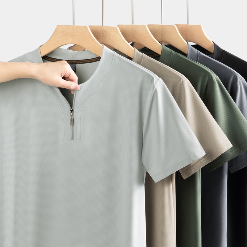 Big Size 9XL Men's Ice Silk He - Mens Fashion Zip Up ulasan dan harga
