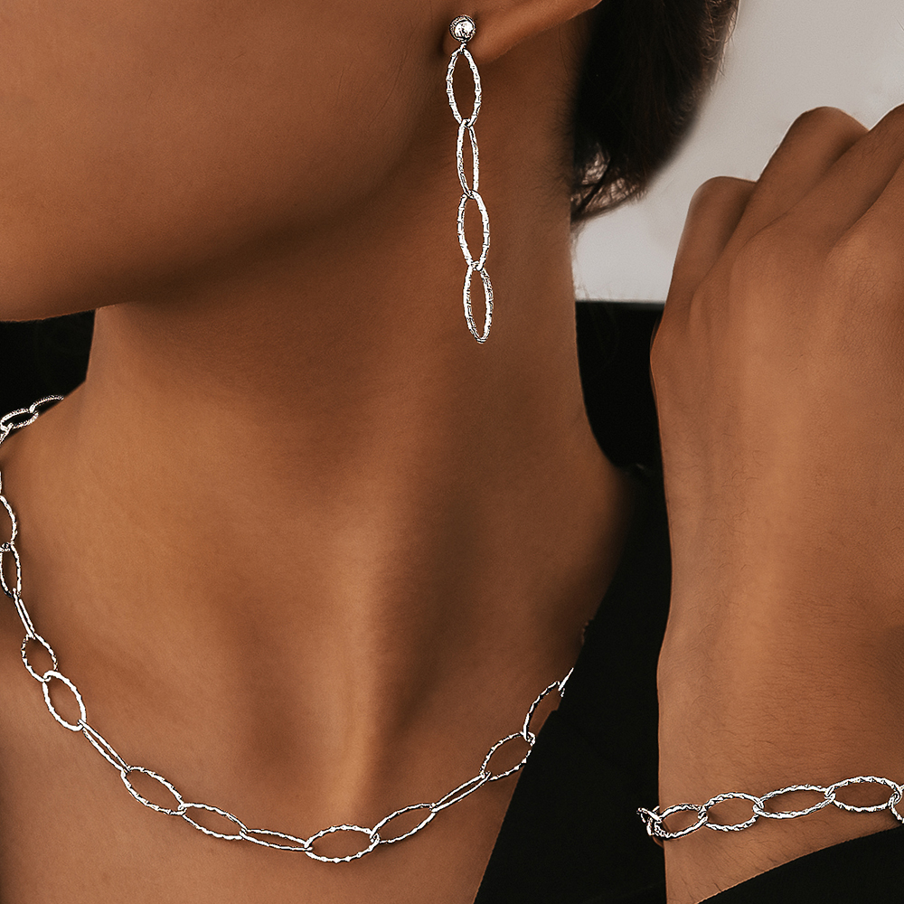 Stainless Steel Necklace New S - Men'S Fashion For 60 Year Old ulasan dan harga