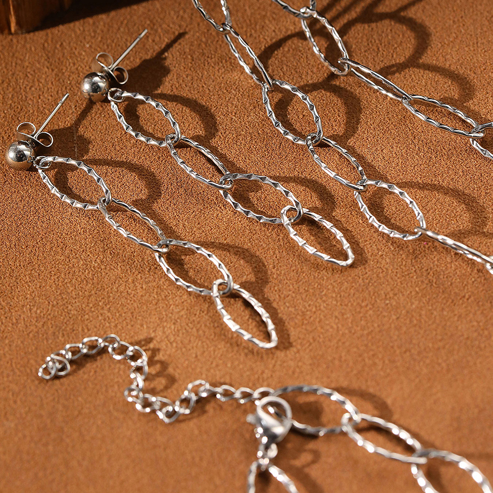 Stainless Steel Necklace New S - Men'S Fashion For 60 Year Old ulasan dan harga