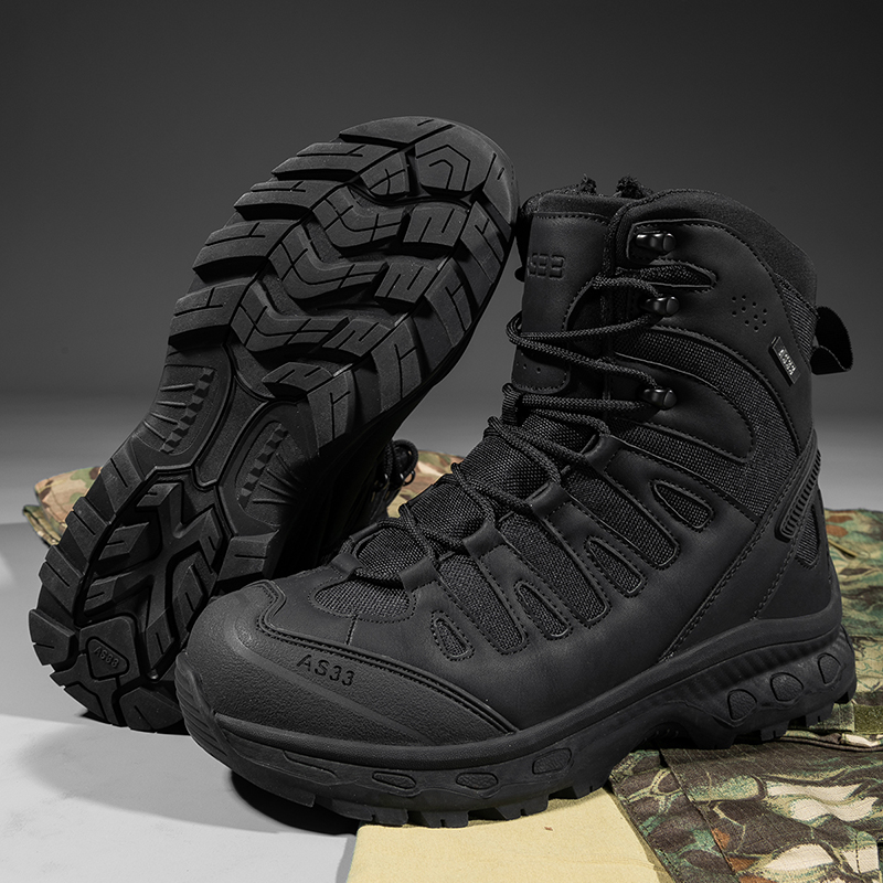 New Men Tactical Boots Militar - Mens Fashion Zip Up ulasan dan harga