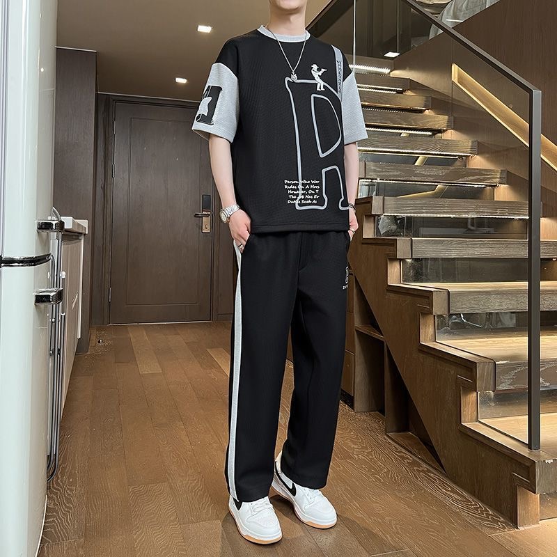 Summer Fashion Trendy Printed  - Mens Fashion Store ulasan dan harga