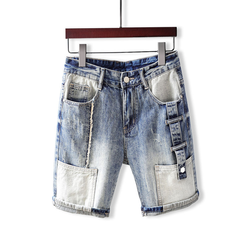 Men's Short Jeans Pants with P - Men'S Fashion Linen Pants ulasan dan harga