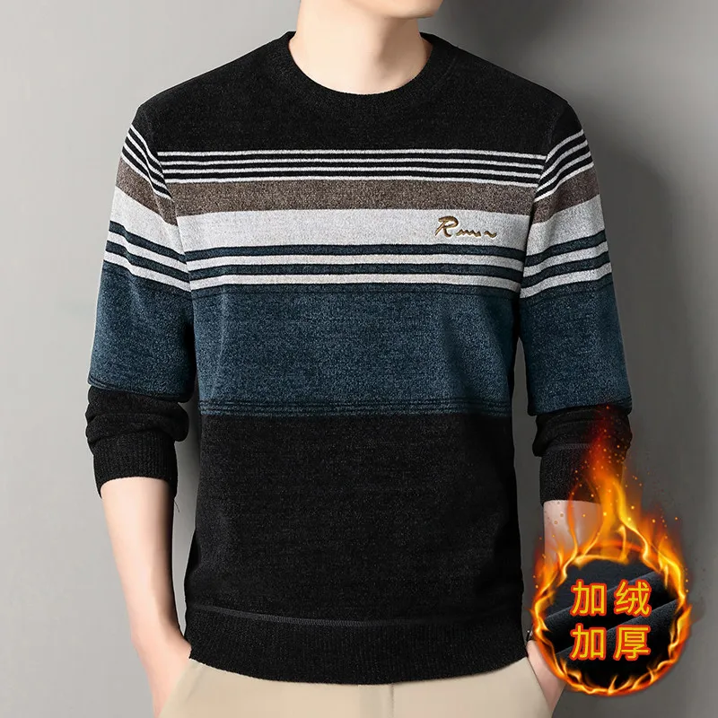 Men O-neck Pullovers Knited Sw - Knitted Cardigan Men ulasan dan harga