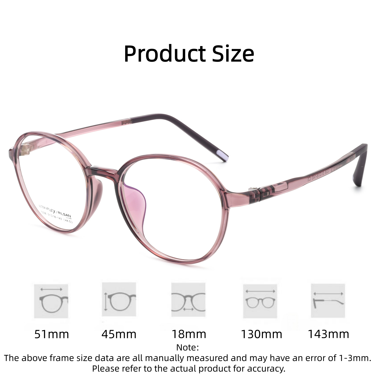 FIRADA Fashion Round Comfortab - Men'S Fashion Glasses 2026 ulasan dan harga