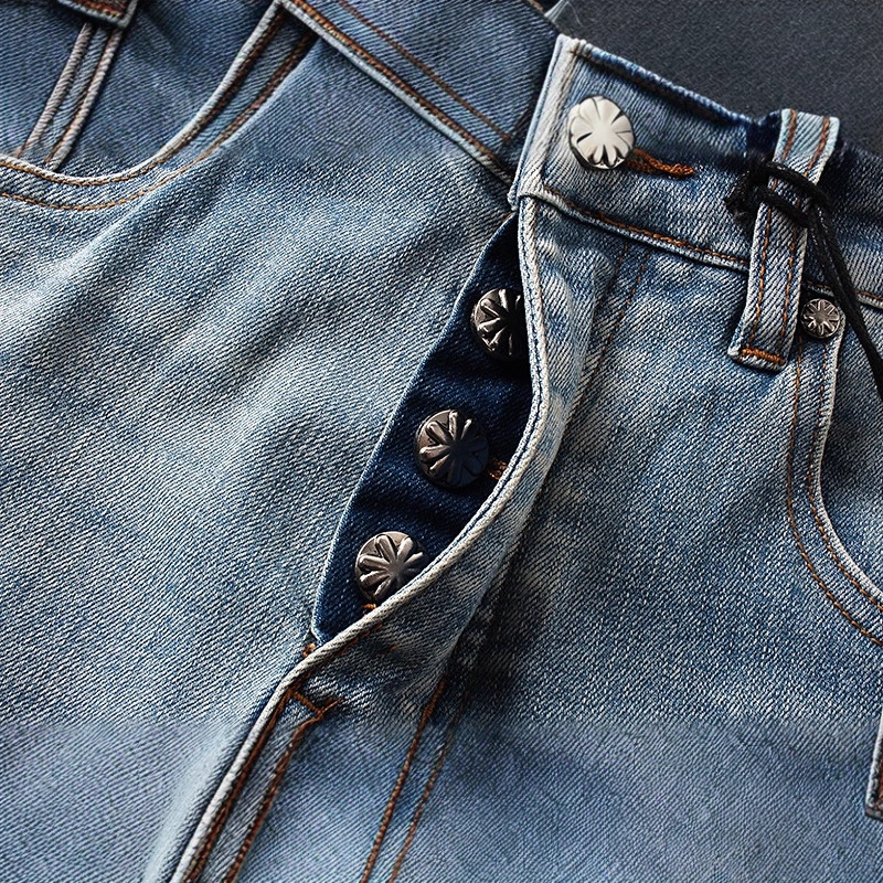 Simple Heavy Duty Embroidery H - Men'S Fashion Jeans And Boots ulasan dan harga