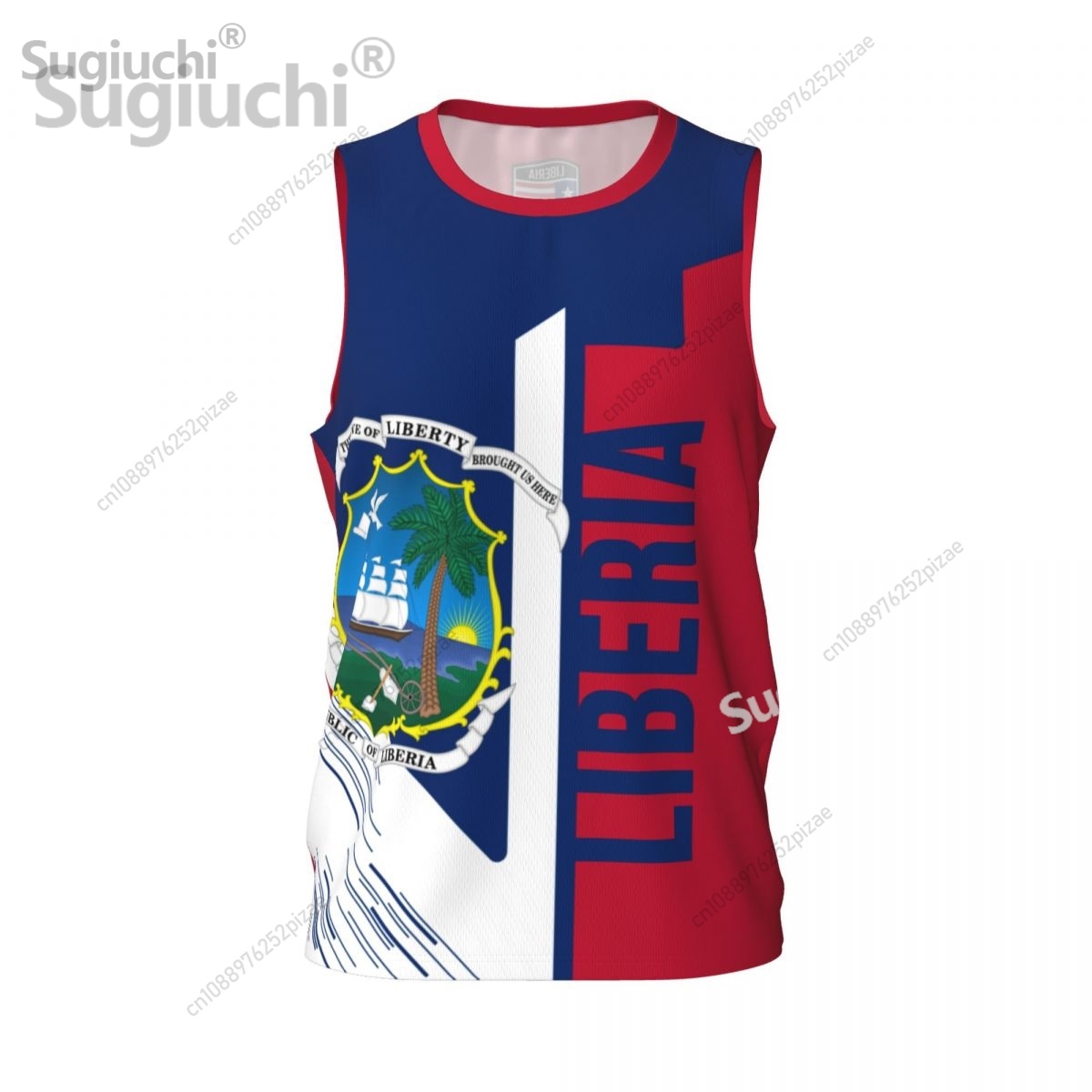 Custom Name Number Liberia 3D  - Men'S Fashion Names ulasan dan harga