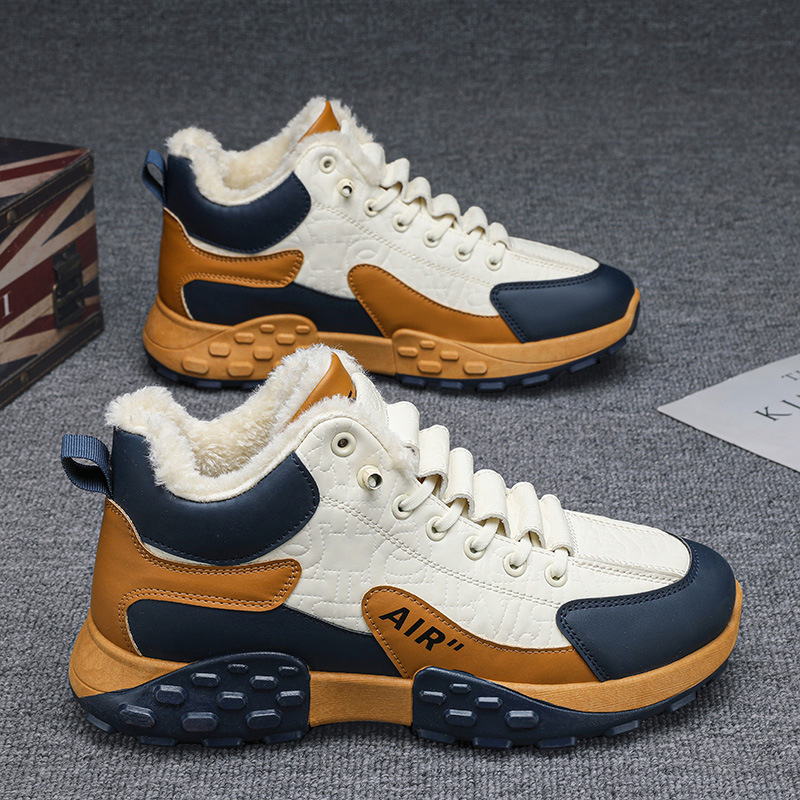 Men Platform Warm Cotton Shoes - Men'S Fashion Running Shoes ulasan dan harga
