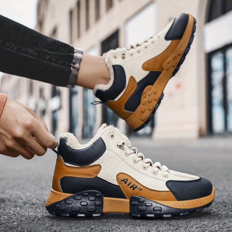 Men Platform Warm Cotton Shoes - Men'S Fashion Running Shoes ulasan dan harga