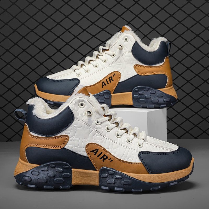 Men Platform Warm Cotton Shoes - Men'S Fashion Running Shoes ulasan dan harga