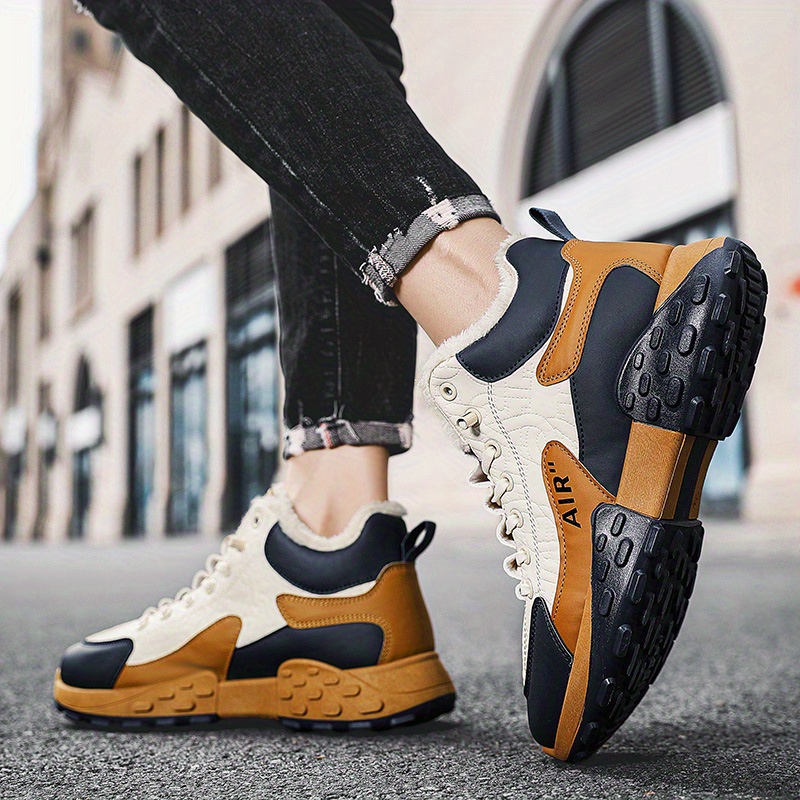 Men Platform Warm Cotton Shoes - Men'S Fashion Running Shoes ulasan dan harga