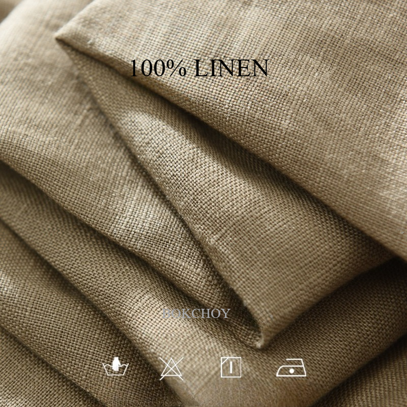 2026 Spring Summer New Thin Br - Men'S Fashion Linen Pants ulasan dan harga