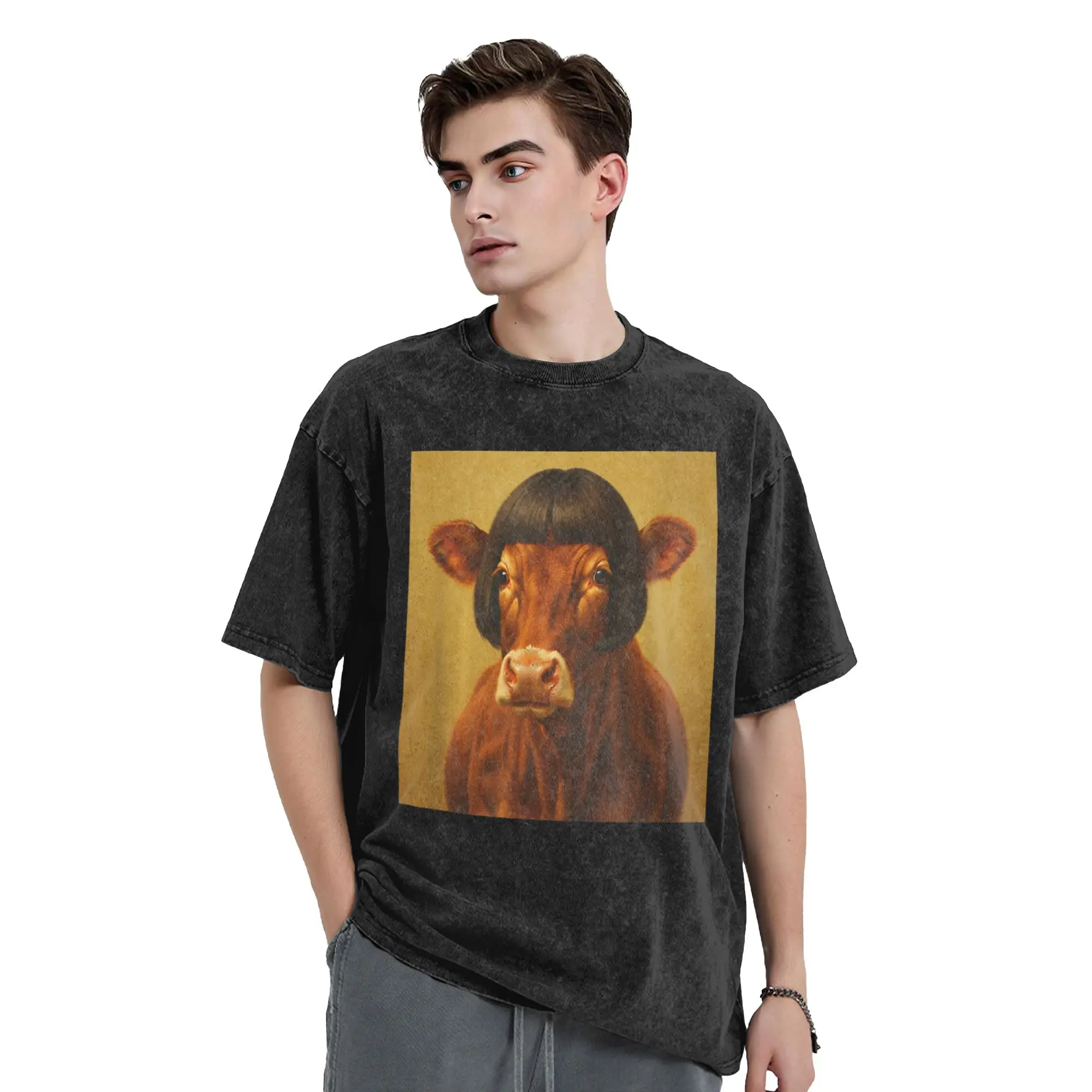 Funny Cow Bob Haircut Farm Ani - Men'S Fashion Haircuts ulasan dan harga