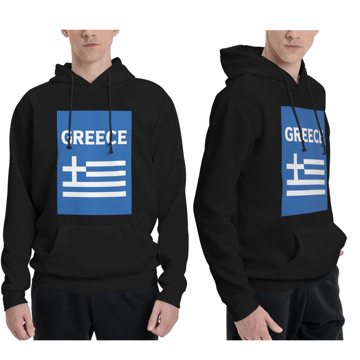 Greece Greek Flag Hoodies Men  - Men'S Fashion Greece ulasan dan harga