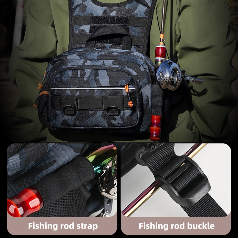 Men Chest Bag Tactical Fishing - Tactical Vest Men ulasan dan harga