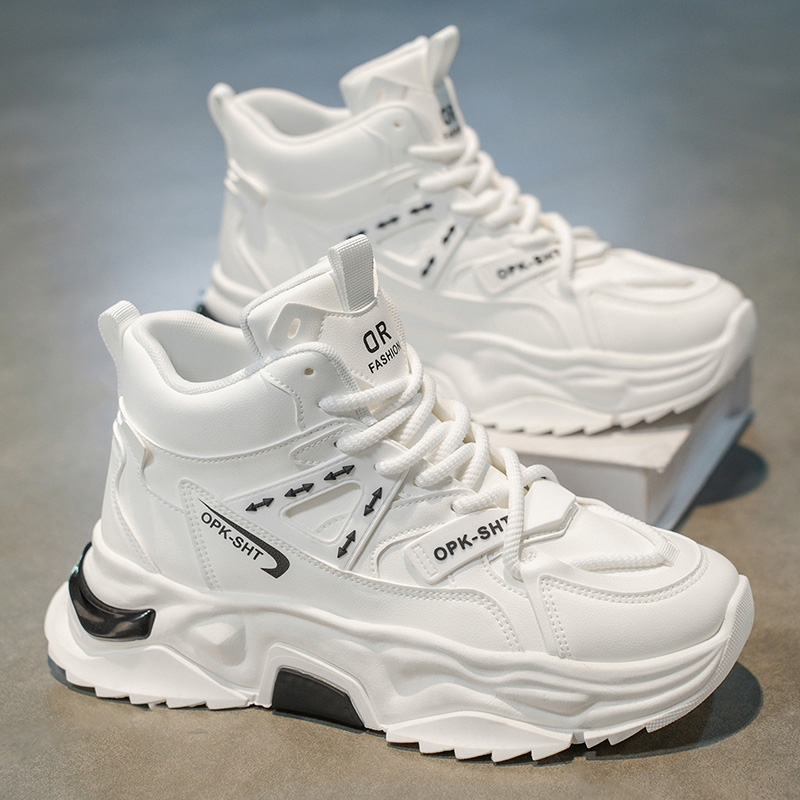 High Top Breathable Anti Slip  - Men'S Fashion Running Shoes ulasan dan harga