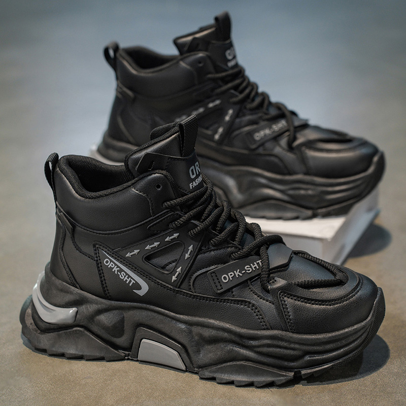 High Top Breathable Anti Slip  - Men'S Fashion Running Shoes ulasan dan harga