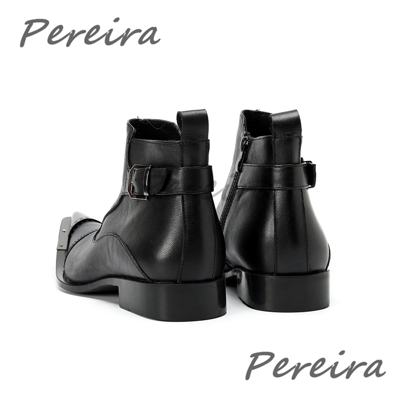 Red Black Iron Pointy Toe Men' - Belt Mens Fashion ulasan dan harga