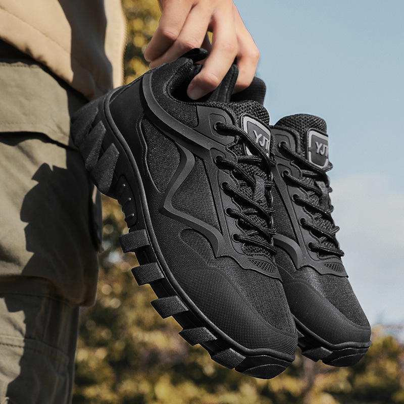 Men Hiking Sneakers Four Seaso - Men'S Fashion Running Shoes ulasan dan harga