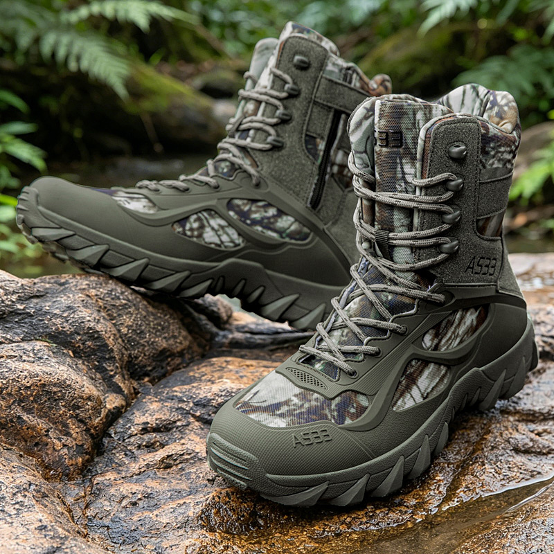 Men Tactical Boot Outdoor Ultr - Mens Fashion Zip Up ulasan dan harga
