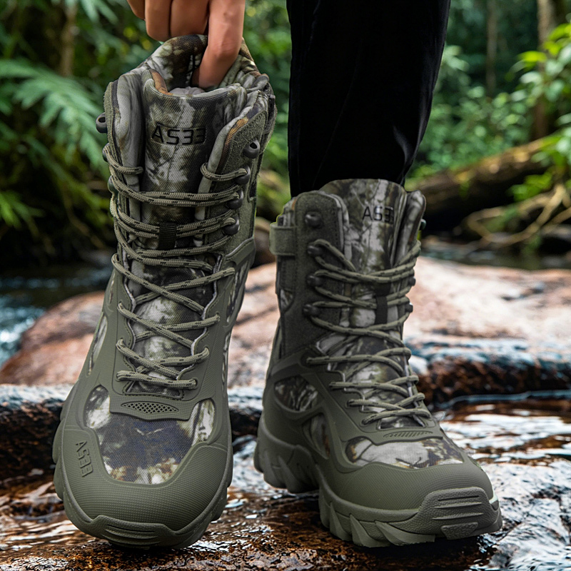 Men Tactical Boot Outdoor Ultr - Mens Fashion Zip Up ulasan dan harga