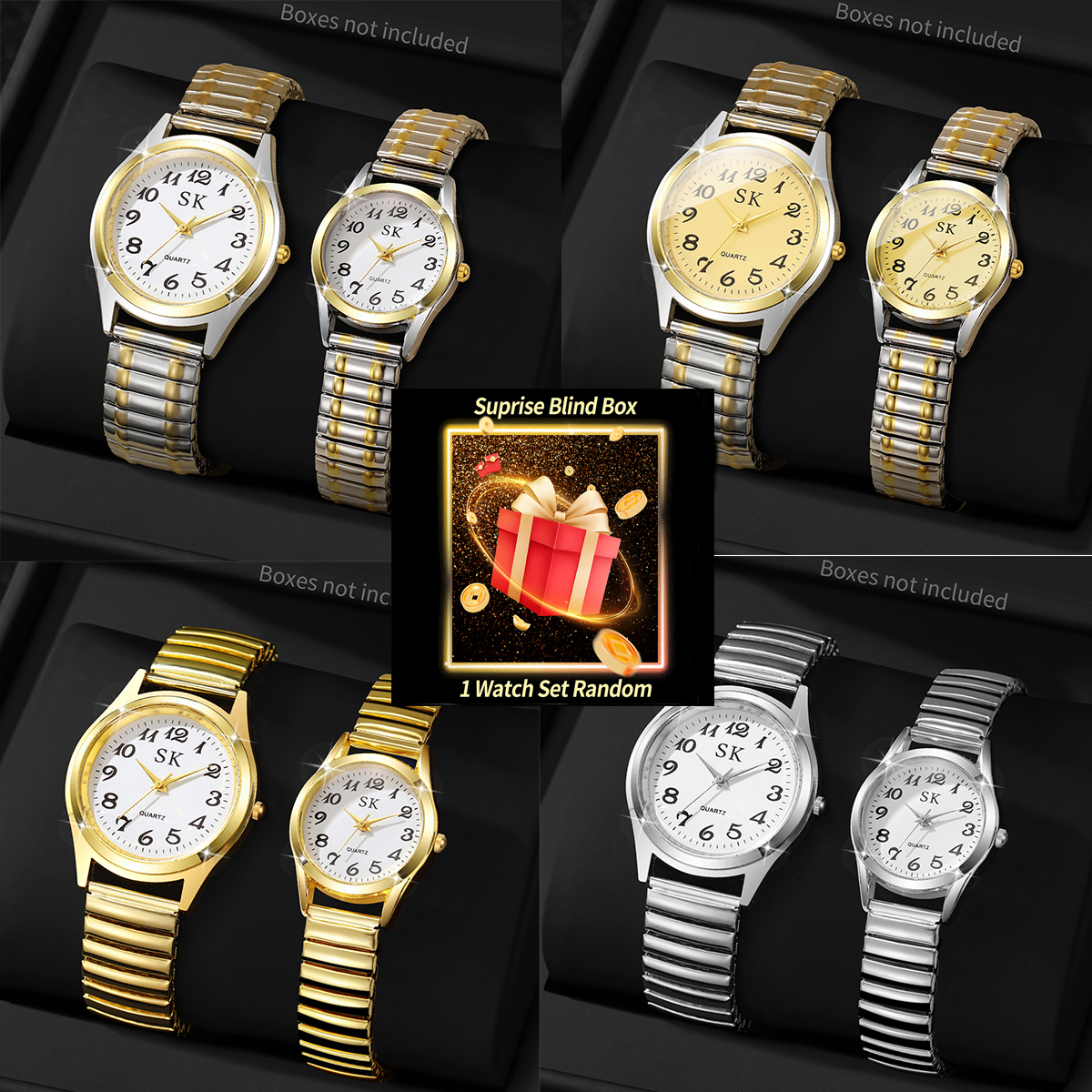 Surprise Mystery Watch Blind B - Men'S Fashion Box ulasan dan harga