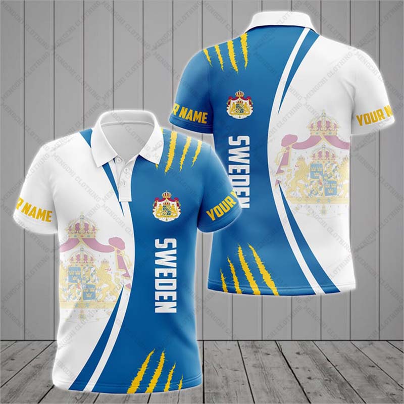 Custom Name Sweden Flag Graphi - Men'S Fashion Names ulasan dan harga