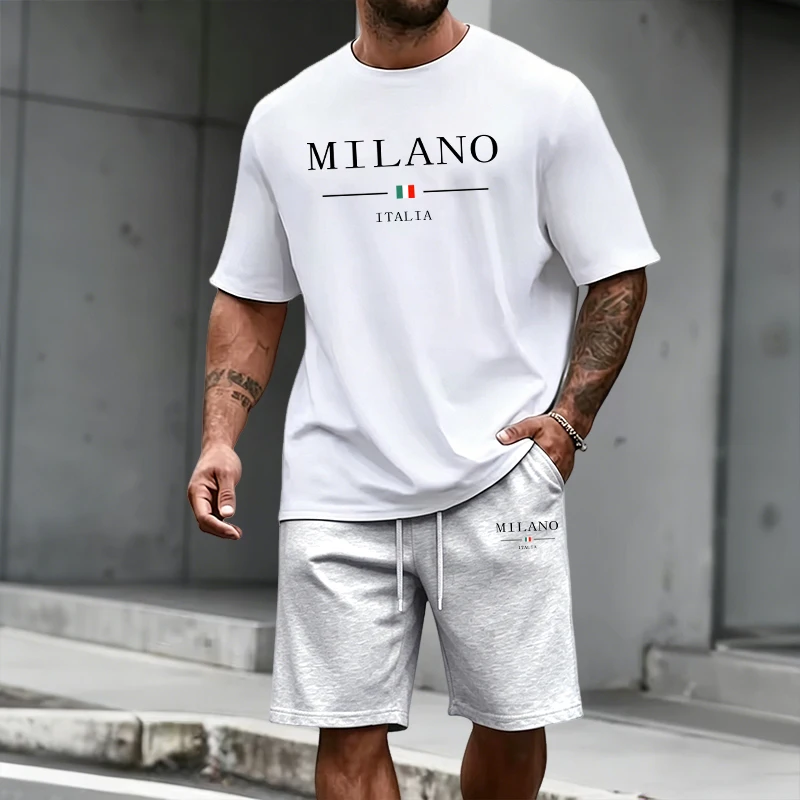 Men's Tracksuit Short Sleeve T - Mens Fashion Store ulasan dan harga