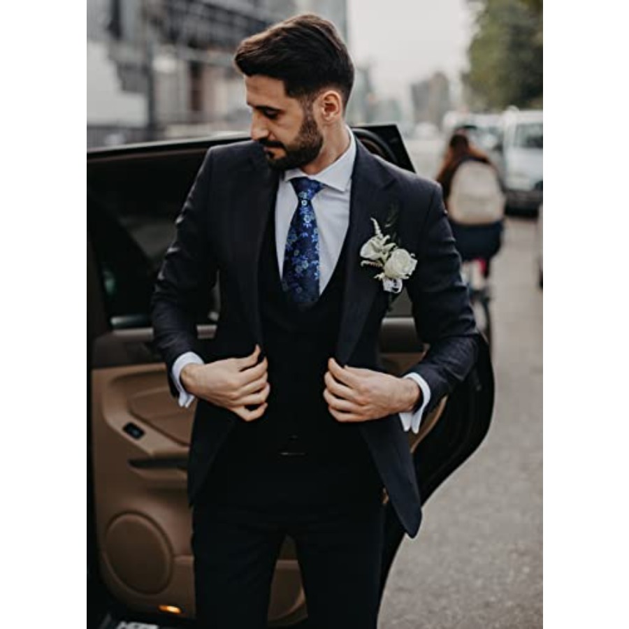 Men Floral Ties Woven Classic  - Men'S Fashion Box ulasan dan harga