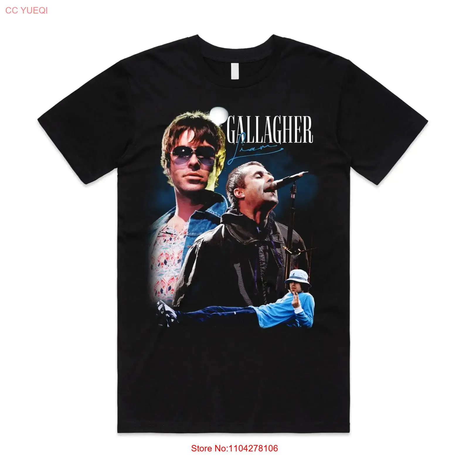 Liam Gallagher Homage T shirt  - Men'S Fashion Uk ulasan dan harga